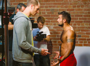 Steve Cruz & Cole Streets & Scott Tanner & Wilfried Knight & Conner Habib & Angelo Marconi & Damien Crosse & Tristan Jaxx & Bruno Bond & David Taylor in Focus - The Story Begins | hotmusclefucker.com