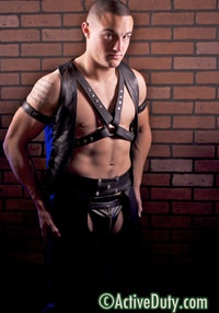 Neal in Leather